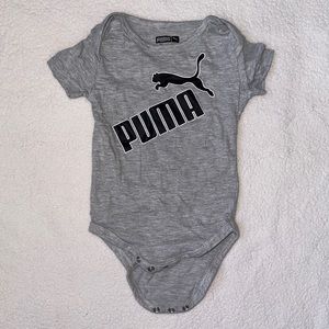 Grey 12m PUMA onesie
